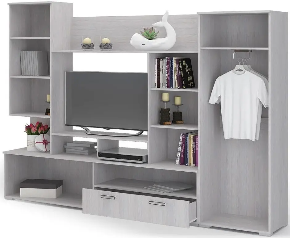 Living Стендмебель Sienna 2.6m (Ash Anchor Light) - 3