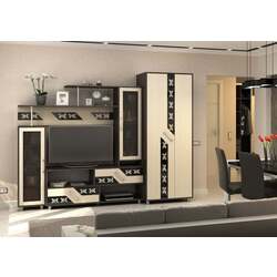 Living Стендмебель Verona (Wenge/Belfort Oak) Thumb