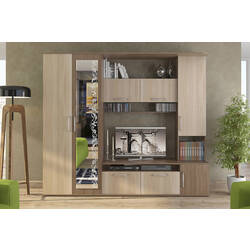 Гостиная Stolline Алегро СТЛ.111.02М (Ясень Шимо Темный/Ясень Шимо Светлый) Thumb