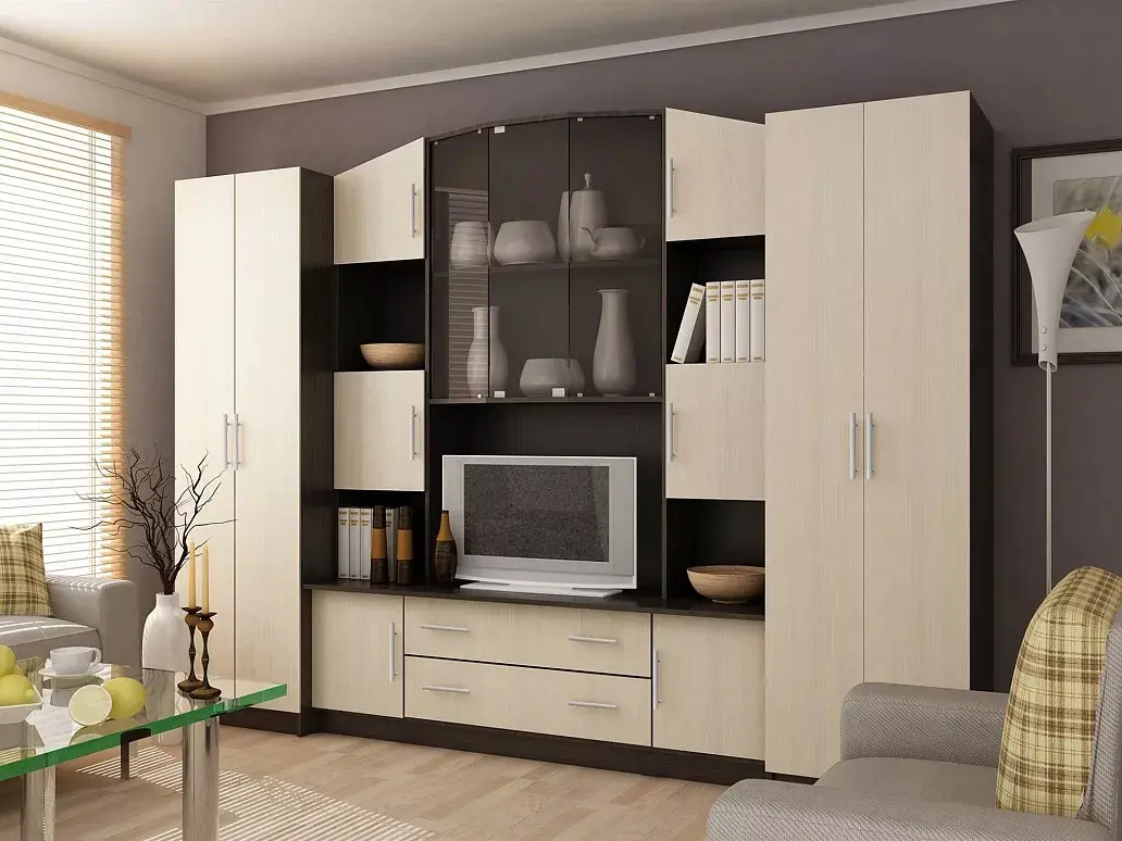 Гостиная Stolline Октавия СТЛ.285.01 (Дуб Феррара/Дуб Кремона)