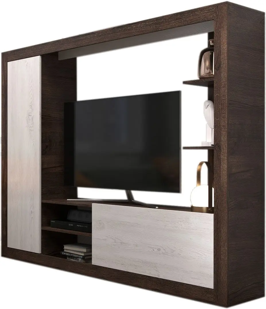Living SV-Mebel Nr.10 (April Oak Dark/Santorini Pine Light)