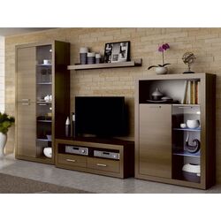 Living Tempo Kondela Togo 2 New Led (Walnut Warmia) Thumb