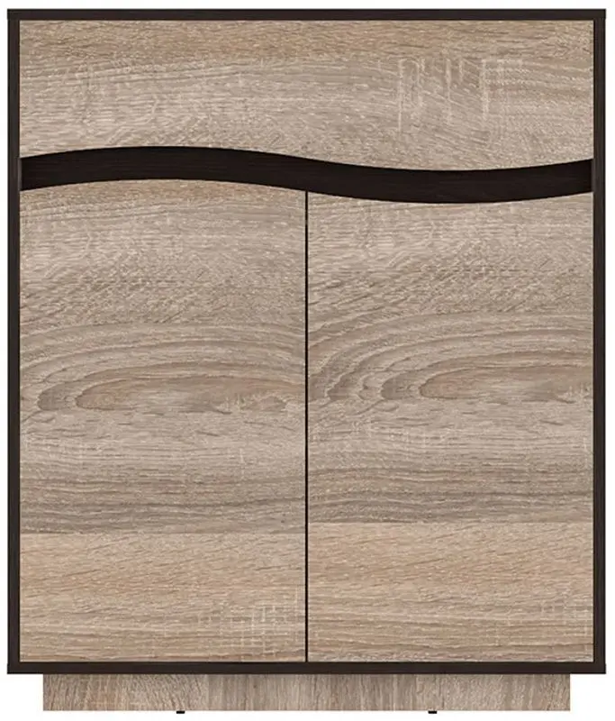 Living + Comoda Yasen Jeneva 3.35m (Sonoma Oak Truffle/Wenge Magic)