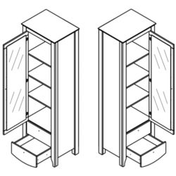 Living Yasen Karina REG1W2S+POL140+KOM1D2S+RTV2D1S (Nymphea Alba/Sonoma Oak Truffle) Thumb