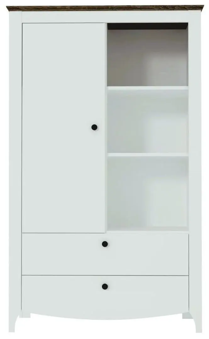 Living Yasen Karina REG1W2S+POL140+KOM1D2S+RTV2D1S (Nymphea Alba/Sonoma Oak Truffle)