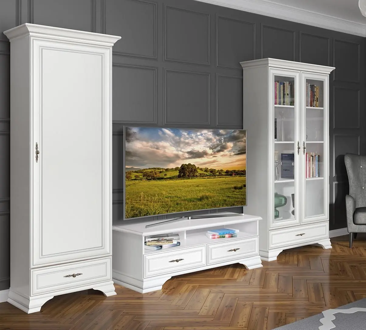 Living Yasen Kentuki 2.94m (Alpine White)