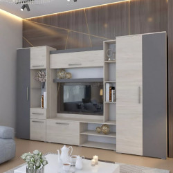 Living Yasen Royal 3.1m (Hickory Rockford Light/Graphite Grey)