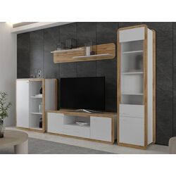 Гостиная Yasen Ski 3.07м (Нимфеа Альба/Дуб Аппалачи) Thumb