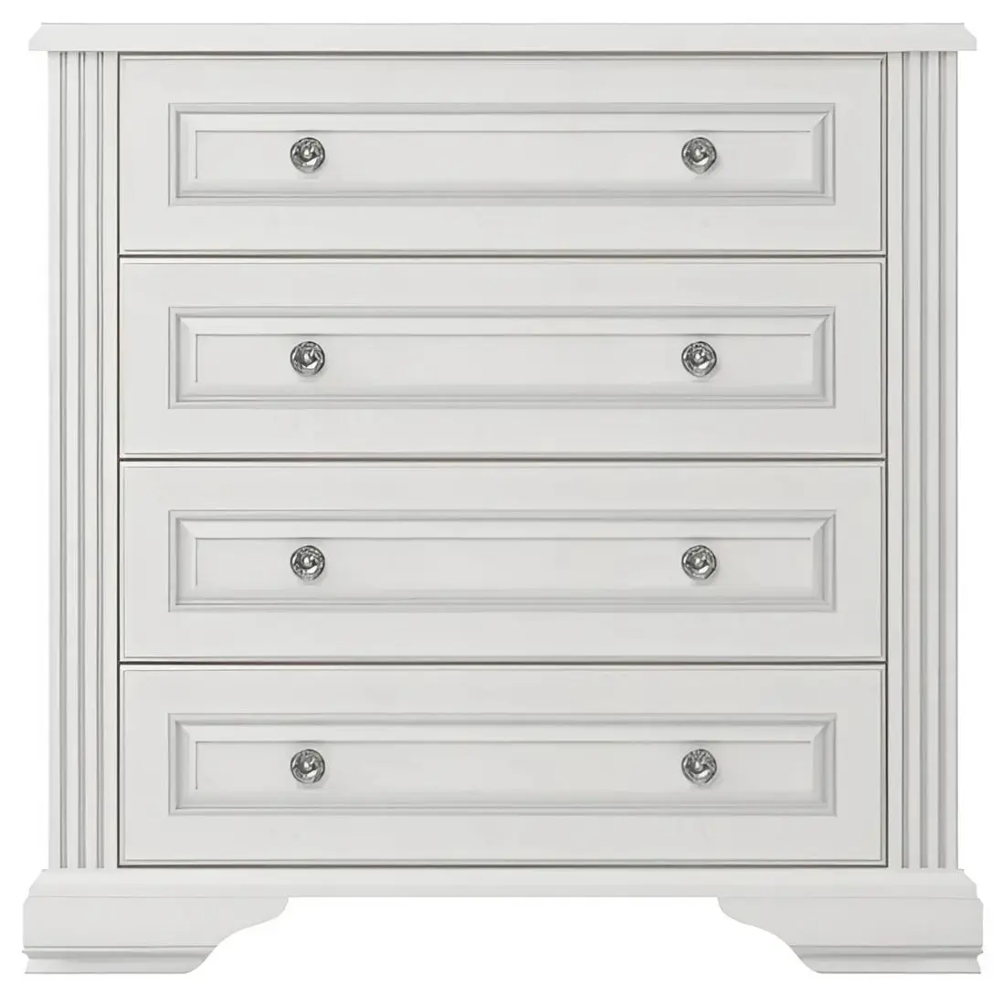 Living Yasen White 4.12m + Comoda 4S 90 (Silver Pine)