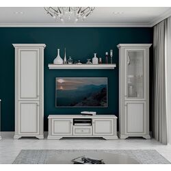 Living Yasen White 3.13m 1D1W + 2D + Raft 160 + TumbaTV 160 (Silver Pine) Thumb