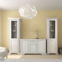 Living Yasen White 3.13m 1D1W + 3D1S (Silver Pine)