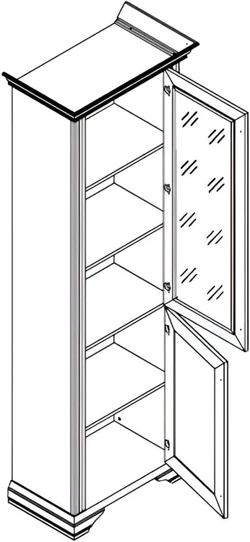 Living Yasen White 3.13m 2D + 1D1W + 2W3S1B + 4S 90 + Raft 160 (Silver Pine)