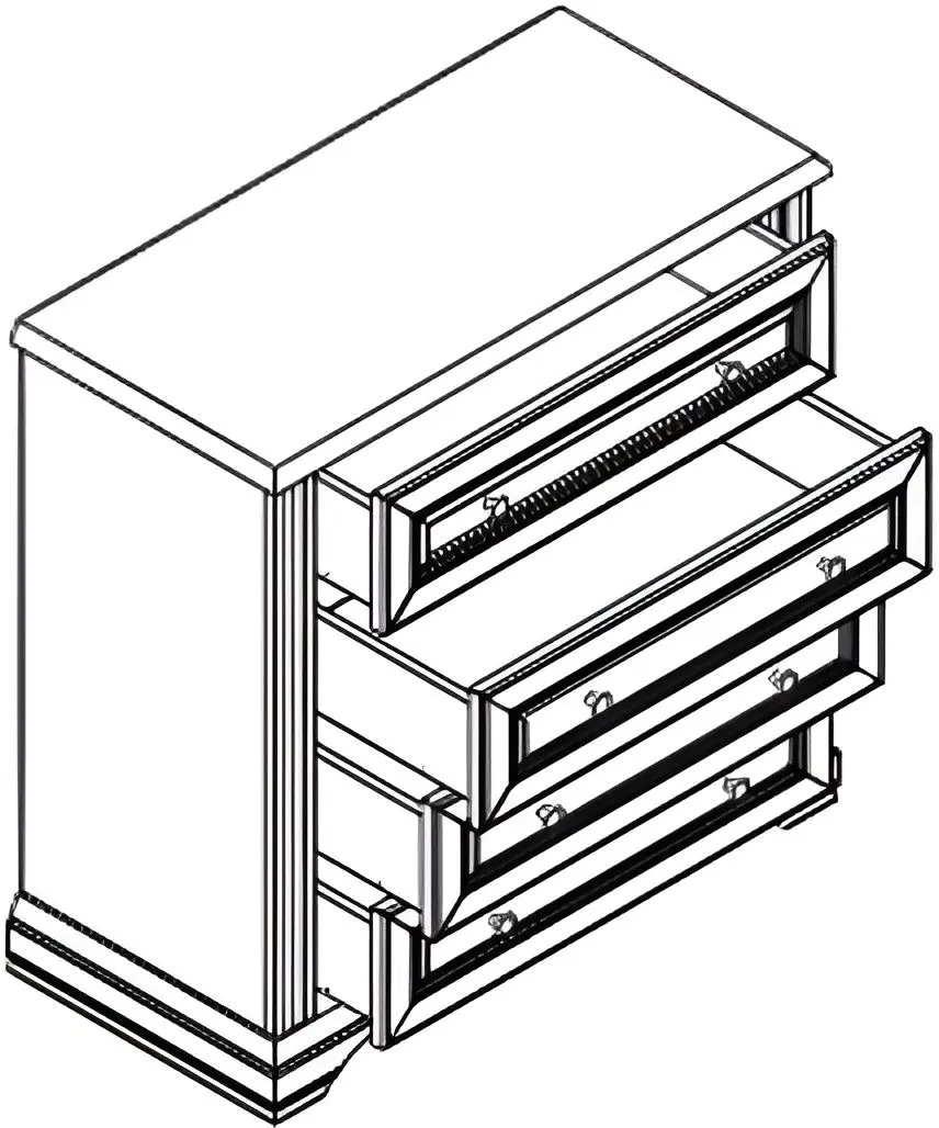 Living Yasen White 3.13m 2D + 1D1W + 2W3S1B + 4S 90 + Raft 160 (Silver Pine)