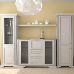 Living Yasen White 3.13m 2D + 1D1W + 2W3S1B + Raft 160 (Silver Pine)