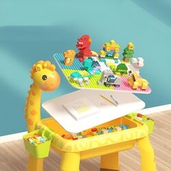 Set masuta+scaun AliBibi Cute Giraffe IBH5284255 (Yellow) Thumb
