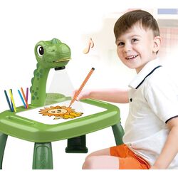 Столик с проектором AliBibi Dino IFH5284068 (Green) Thumb