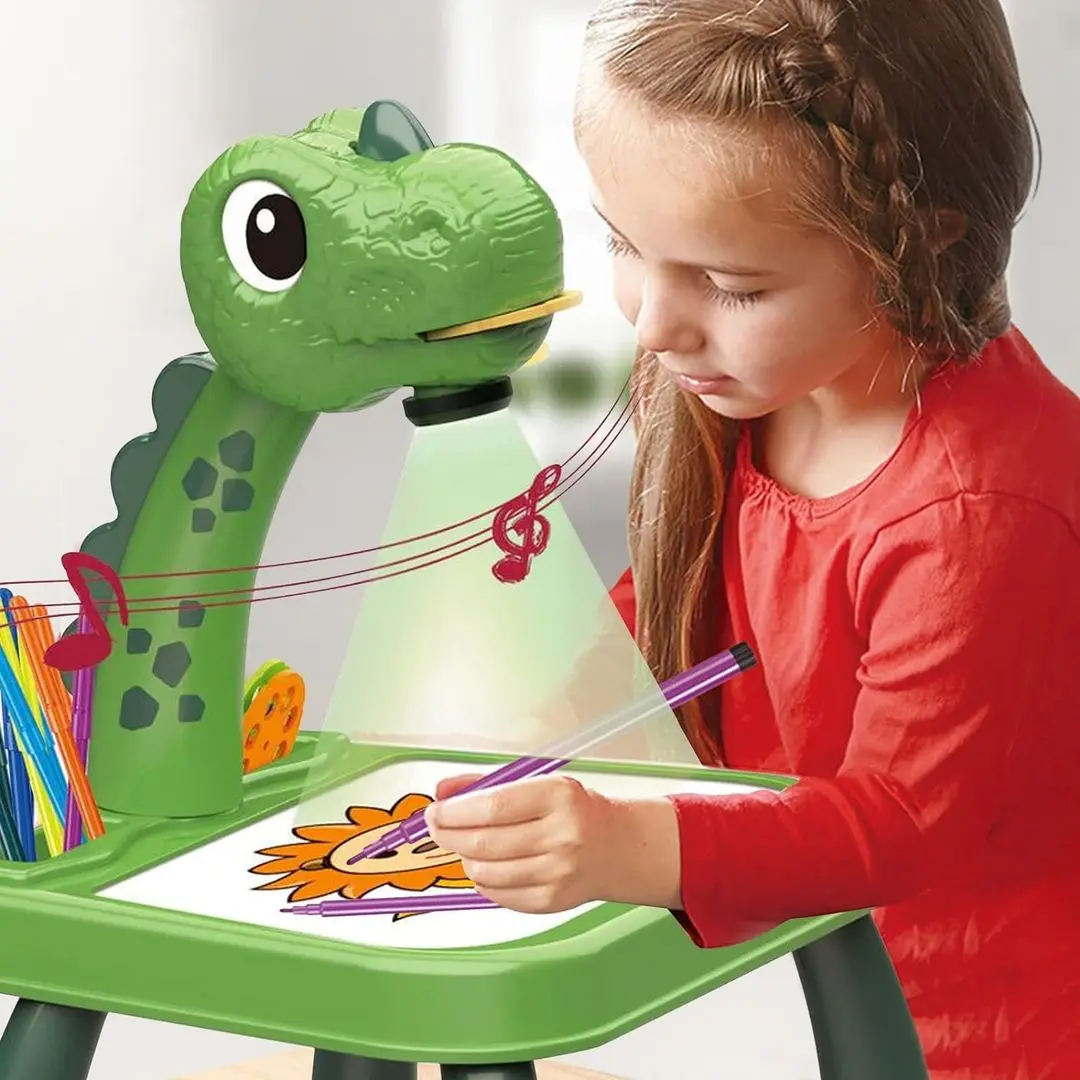 Столик с проектором AliBibi Dino IFH5284068 (Green)
