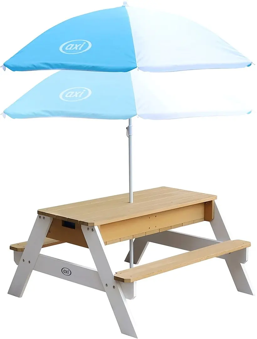 Masa cu banci Axi A031.004.01 (Wood/White)