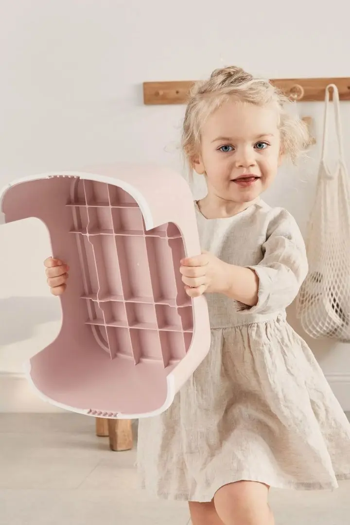 Табурет детский BabyBjorn 061264A (Powder Pink/White)