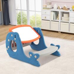 Banca cu scaun 4in1 Costway HY10180BL (Blue/Grey)