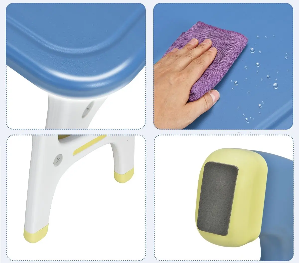 Набор стол+стульчик Costway BB5623BL (Blue)