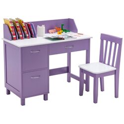 Набор стол+стульчик Costway HW66181PL (Purple) Thumb