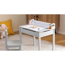 Набор стол + стульчик Costway HY10125GR (Grey) Thumb