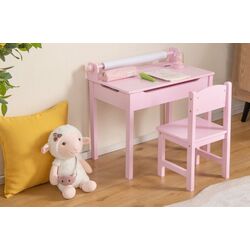 Set masa+scaun Costway HY10125PI (Pink)