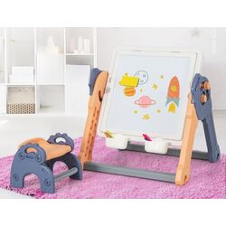 Set masa + scaun Costway TM10071 (Blue/Orange)