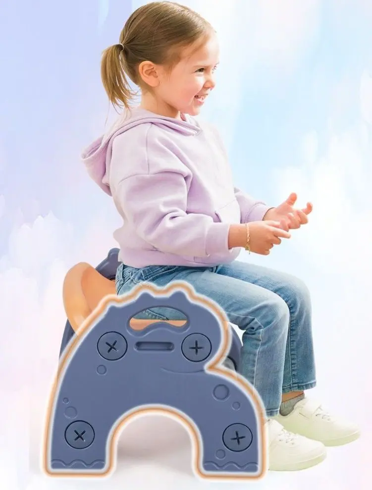 Набор стол + стульчик Costway TM10071 (Blue/Orange)