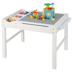 Стол 2в1 Costway UY10024WH (White) Thumb