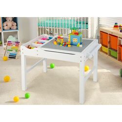 Стол 2в1 Costway UY10024WH (White) Thumb