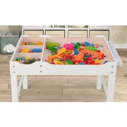 Стол 2в1 Costway UY10024WH (White) Thumb