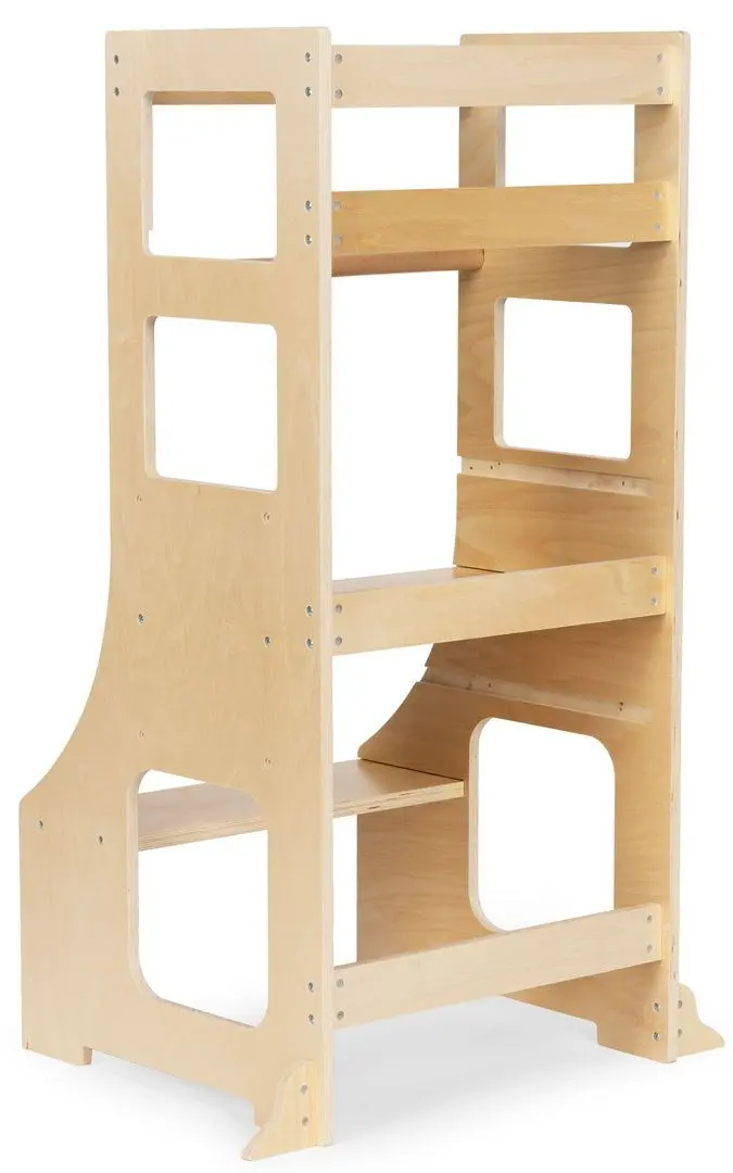 Tabureta-scara pentru copii Ecotoys ESC-W-070A (Natural) - 3