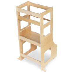 Tabureta-scara pentru copii Ecotoys ESC-W-070A (Natural) Thumb