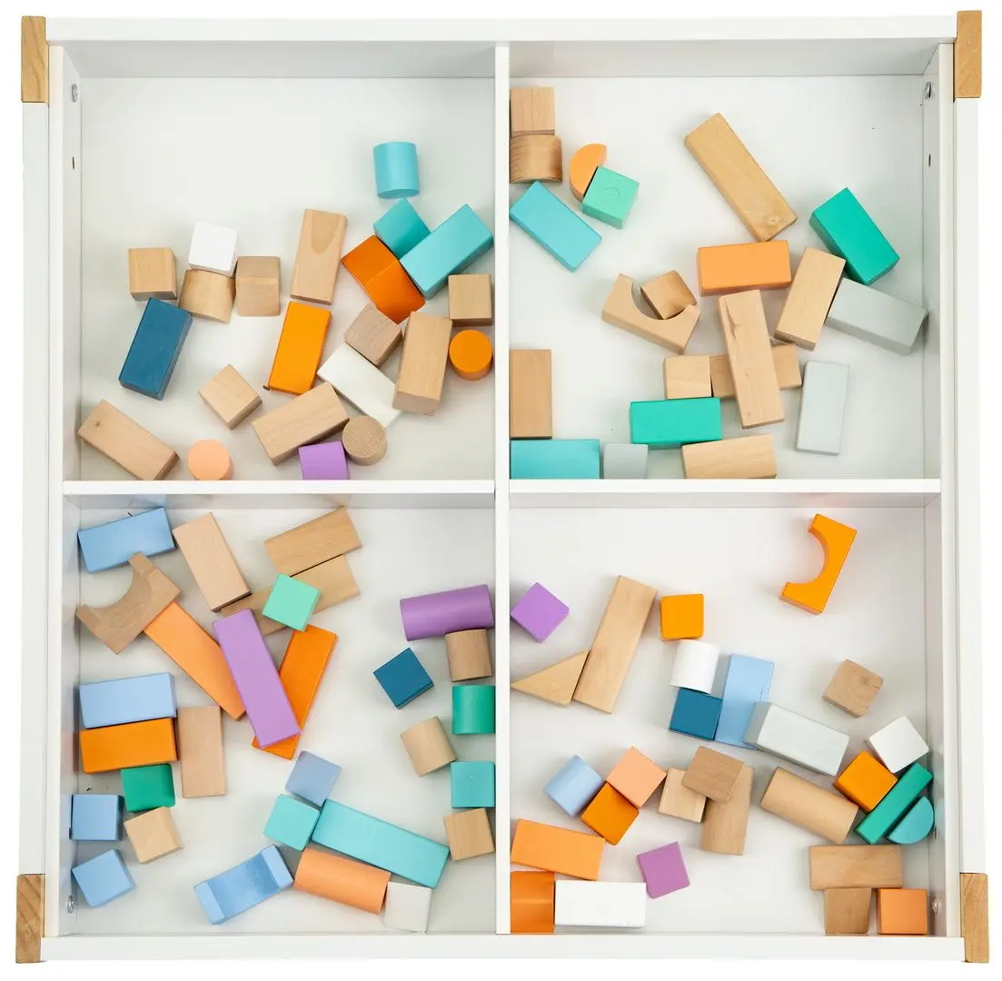 Set masa + 2 scaune Ecotoys OT143 (White)