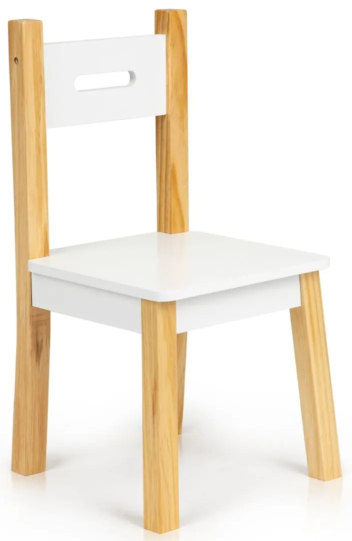 Set masa + 2 scaune Ecotoys OT143 (White)