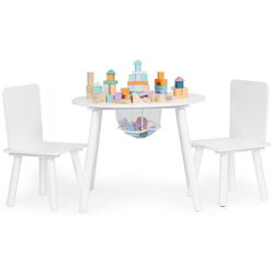 Набор стол+2 стульчика Ecotoys WH135 (White) Thumb