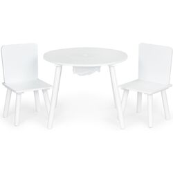 Набор стол+2 стульчика Ecotoys WH135 (White) Thumb