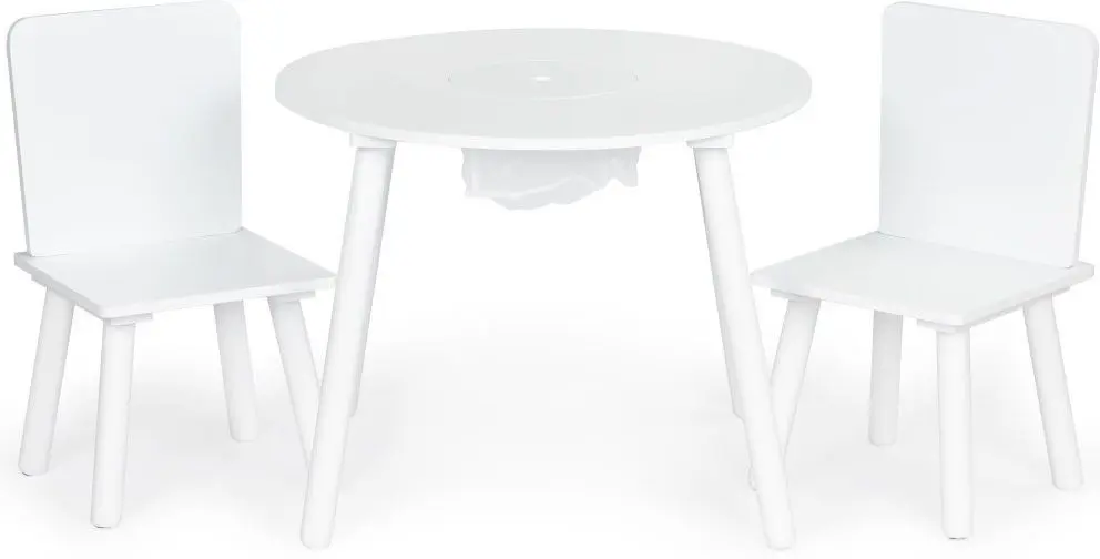 Набор стол+2 стульчика Ecotoys WH135 (White) - 8