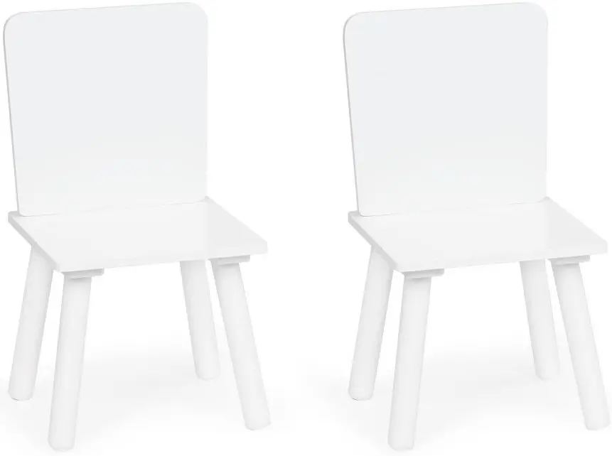 Набор стол+2 стульчика Ecotoys WH135 (White) - 5