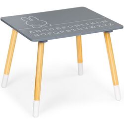 Set masa+2 scaune Ecotoys WH141 (Grey/White) Thumb