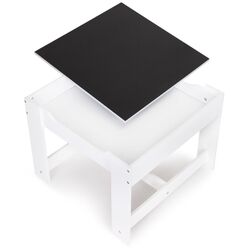 Набор стол + 2 стульчика Ecotoys ZCF-01A (White) Thumb