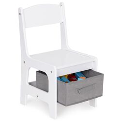 Набор стол + 2 стульчика Ecotoys ZCF-01A (White) Thumb