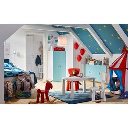 Столик детский Ikea Mammut 77x55 (Белый) Thumb