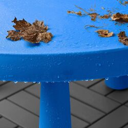 Masa pentru copii Ikea Mammut 85х48 (Albastru) Thumb