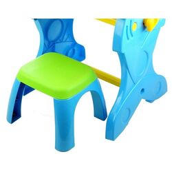 Set masa+scaun 2in1 LeanToys Learning Table 3292 (Blue/Green) Thumb
