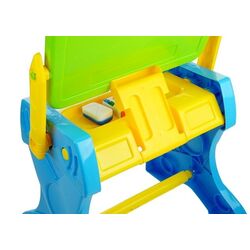 Set masa+scaun 2in1 LeanToys Learning Table 3292 (Blue/Green) Thumb