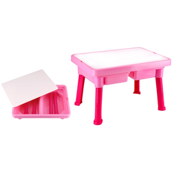 Masa pentru copii LeanToys Play Table (Pink) Thumb