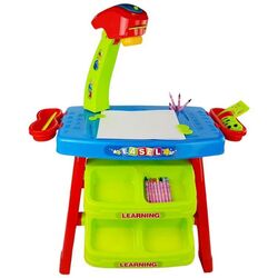 Masa cu proiector LeanToys My Little Painter (Green/Blue) Thumb